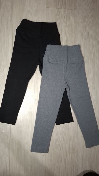 Утепленні лосини в рубчик з начісом р 92-116