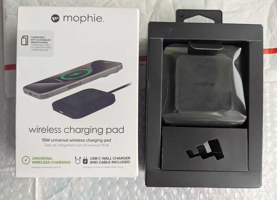 Нові США швидка бездротова Qi 15 w Mophie wireles charging Pad / Stand