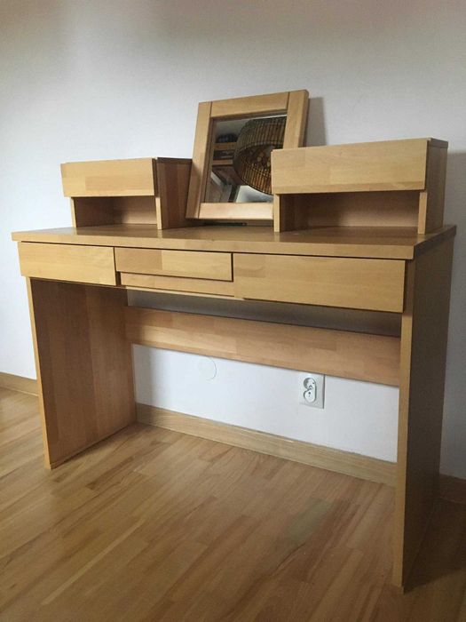 Toaletka drewniana drewno buk Vento The Beds