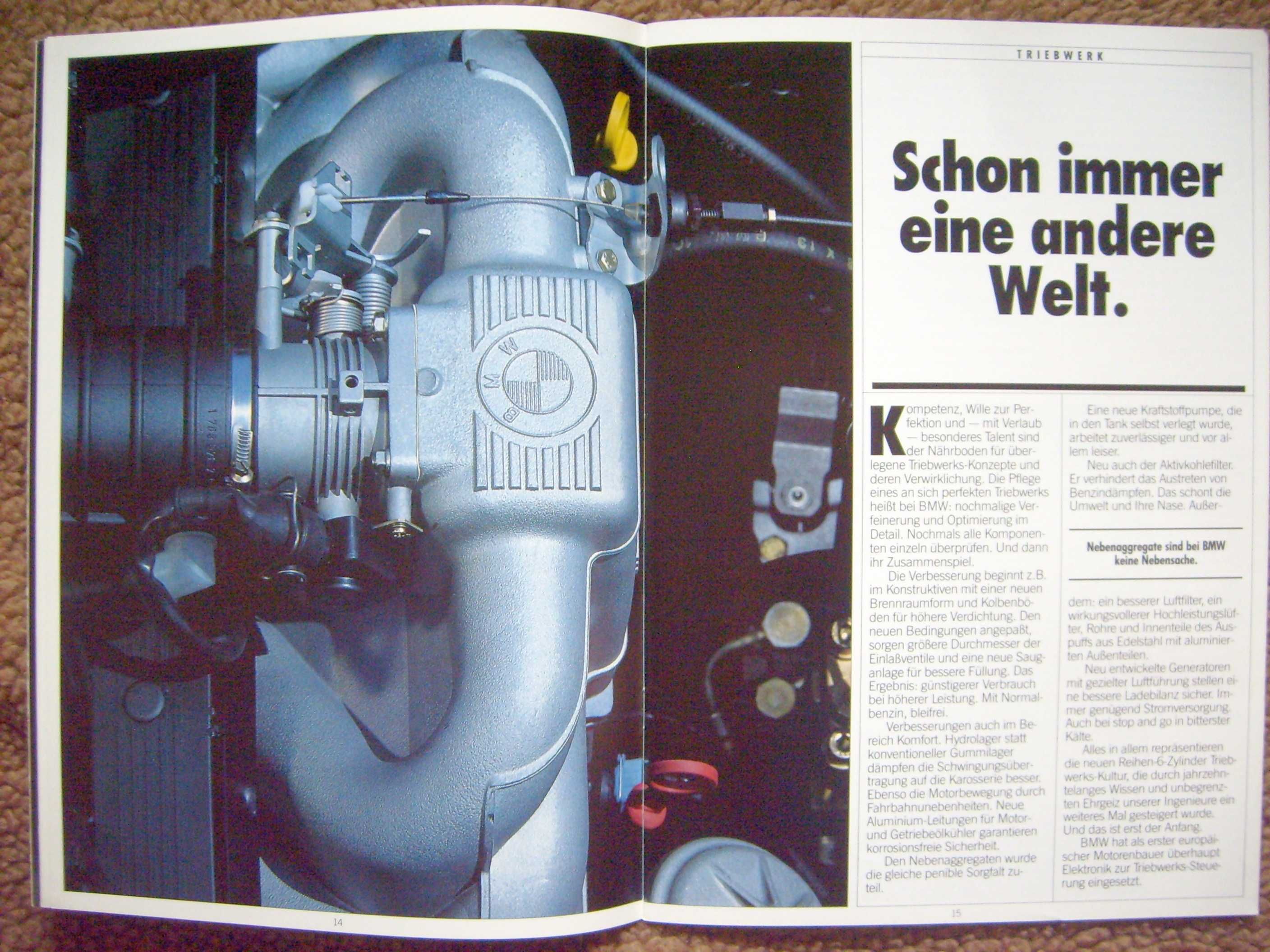 BMW 7 E32 730i 735i 735iL (LANG) - 4 sztuki 1986 + 1987 + 1989 + 1991