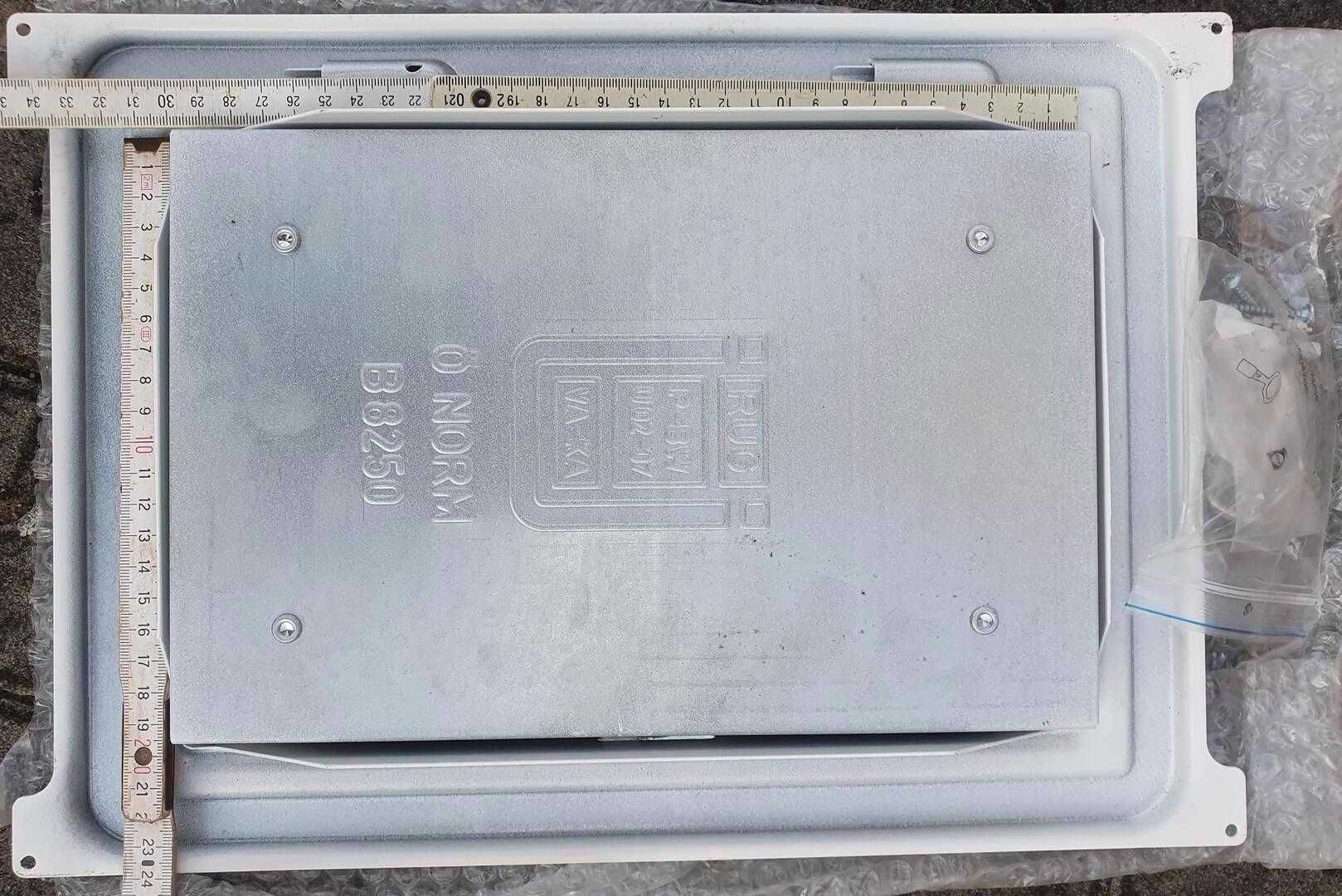 Drzwi kominowe białe DYWAN SEMIN 200x300mm - nowe 100% stanu
