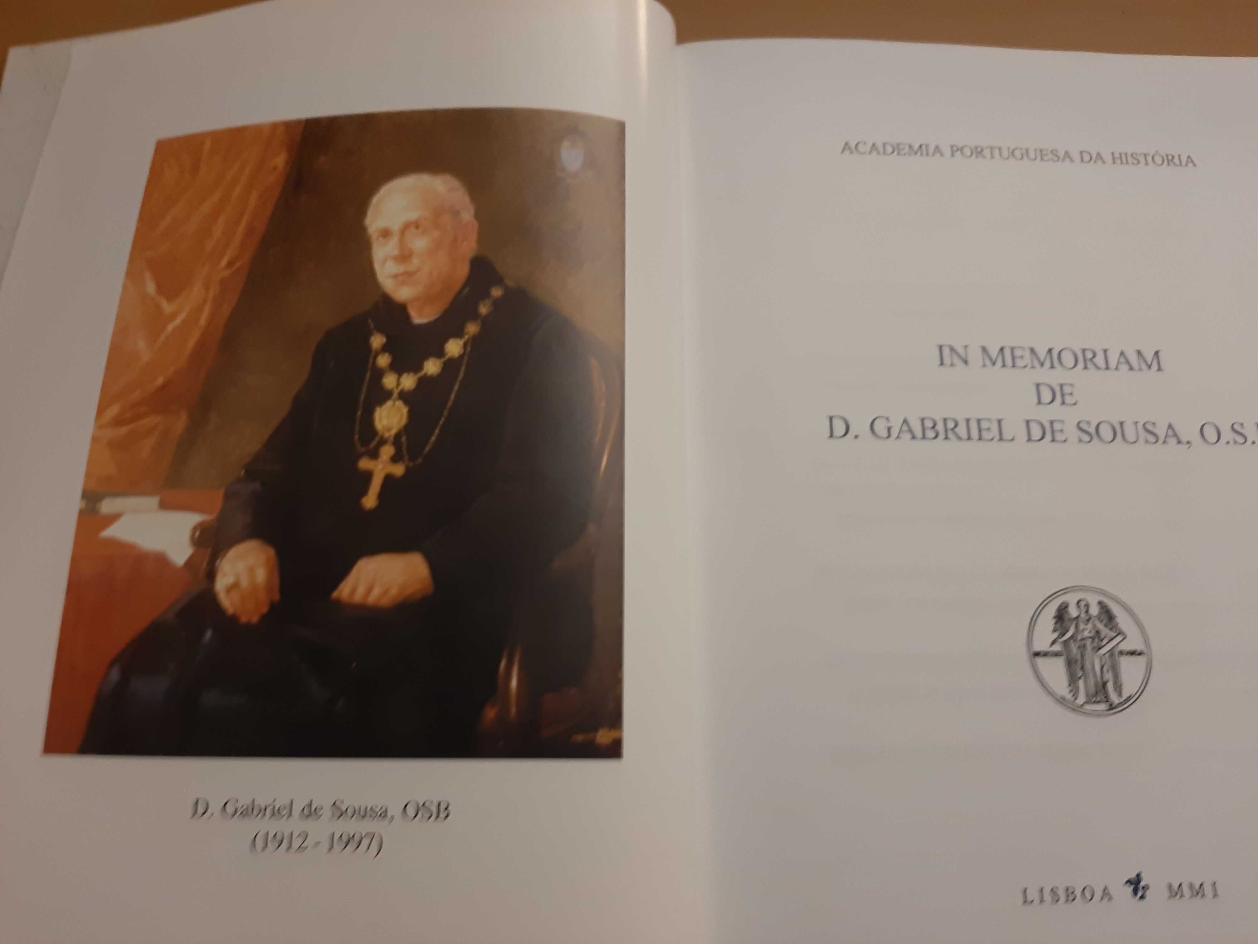 In Memoriam de D. Gabriel de Sousa O.S.B.