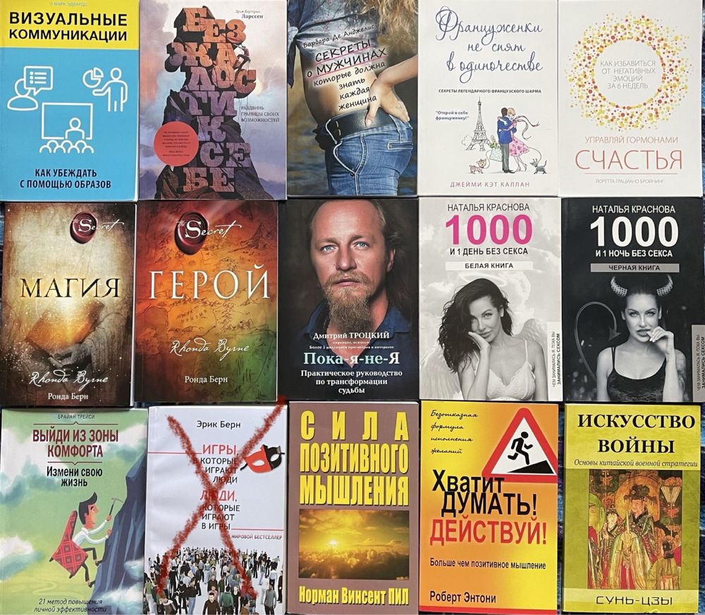 Книги з психології та саморозвитку: Диспенза, Синсеро, Шарма, Харві