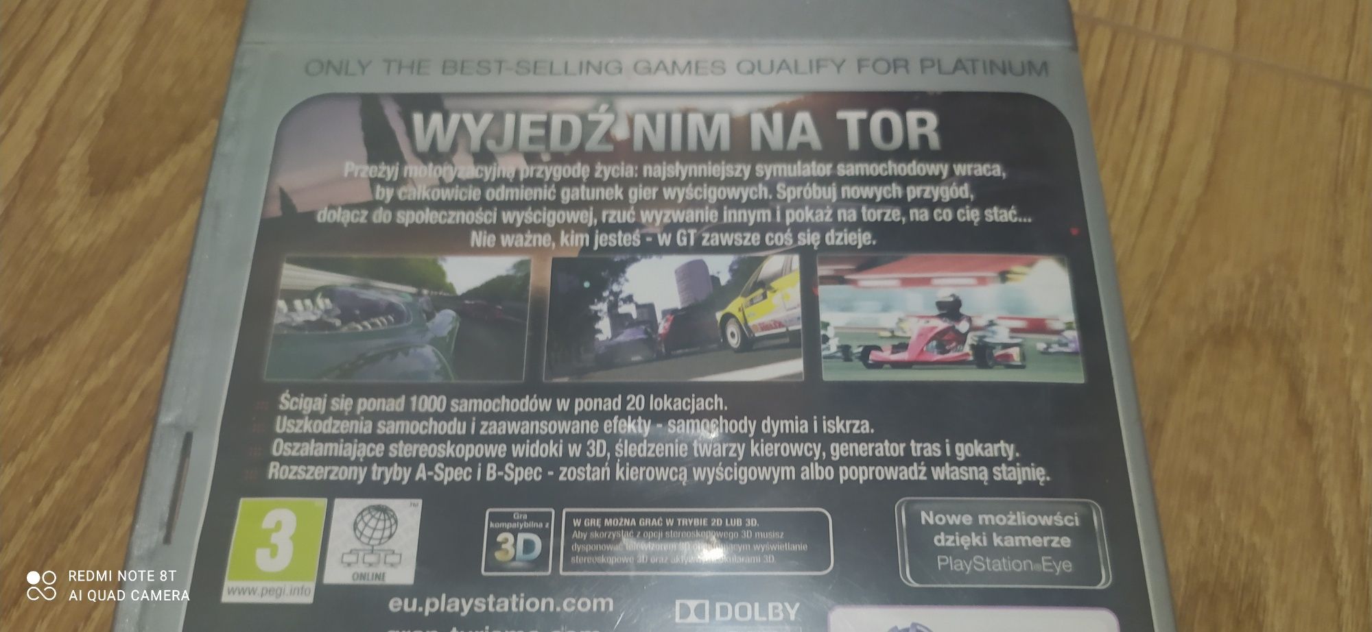 Zestaw 4 gier na ps3 Battlefield 3 Gran Turismo 5 Pes 2014 + Fight 4