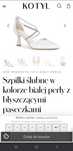 Buty ślubne Kotyl 37/38