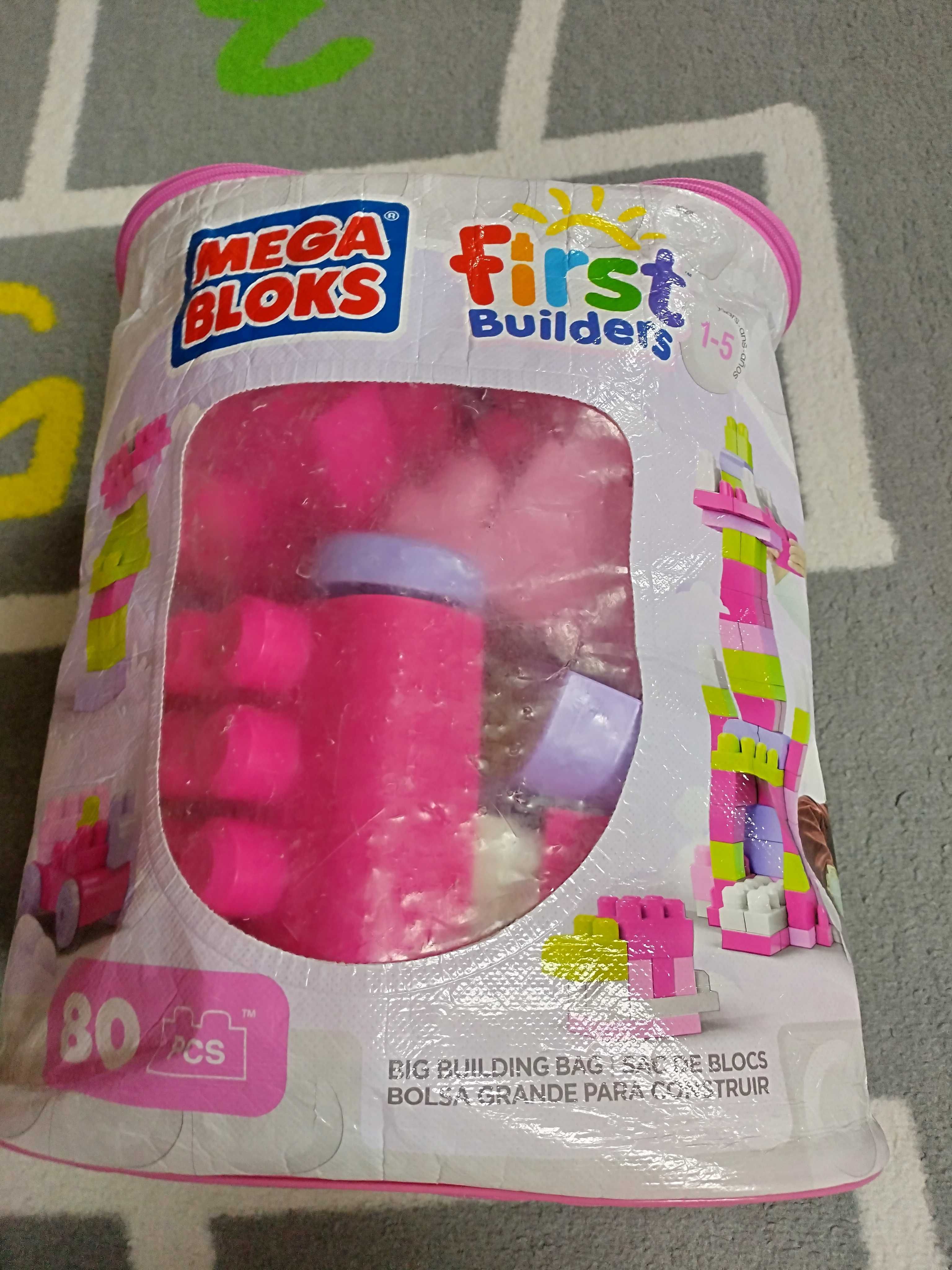 Klocki Mega Bloks First Builders, 80pcs