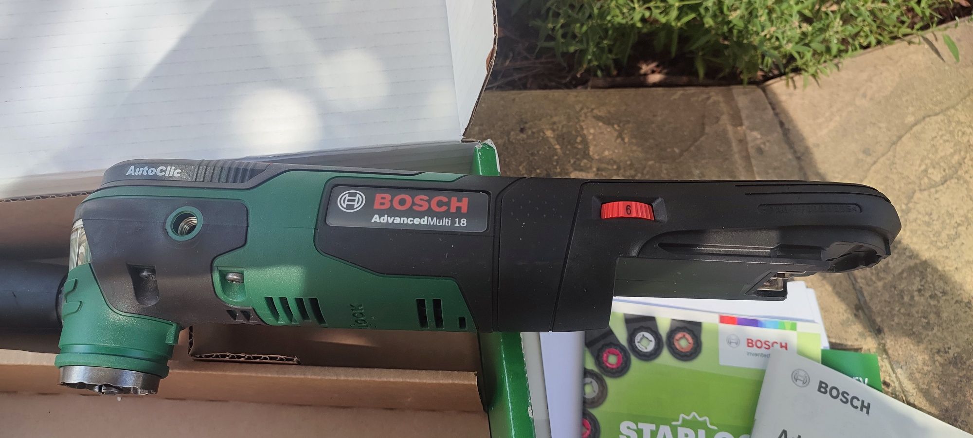 BOSCH реноватор акумуляторний без АКБ ТА ЗАРЯДНОГО з Англії