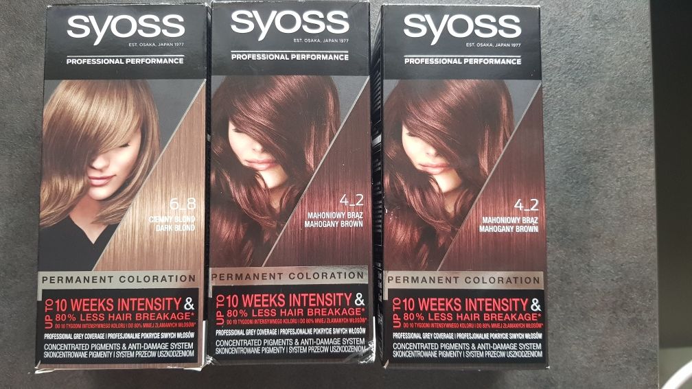 3x Syoss Professional Performance