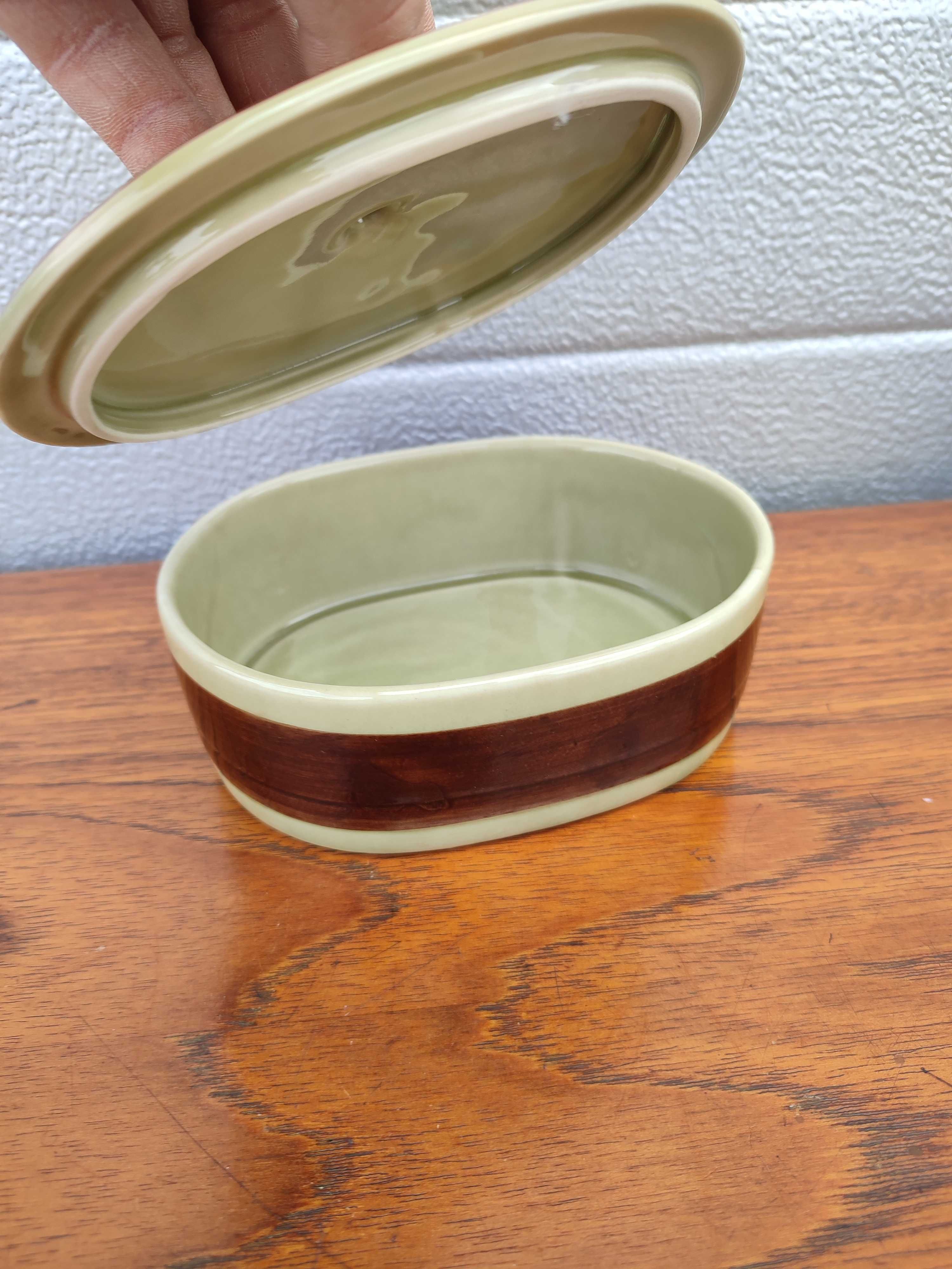 Porcelanowa Maselnica  Melitta - Ceracron - vintage - design - R
