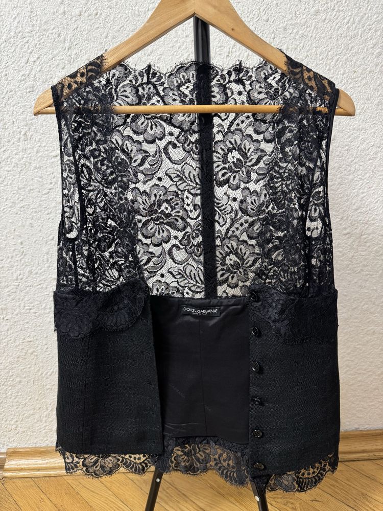 Dolce&Gabana жилетка+спідниця костюм