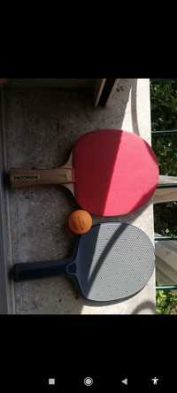 Conjunto raquetes para desporto (ping Pong) bolsa incluída.