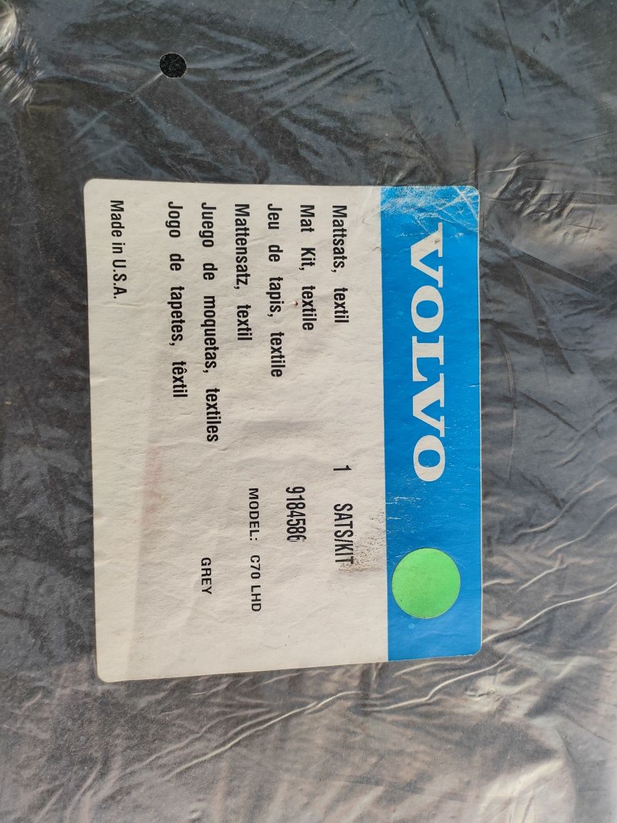 Dywaniki welurowe VOLVO C70 I gen