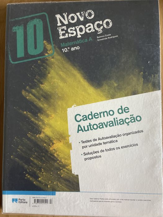 Livros do 10° ano de Matemática em excelente estado de conservação