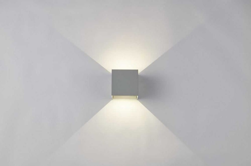 Aplique de parede - Branco - Novo