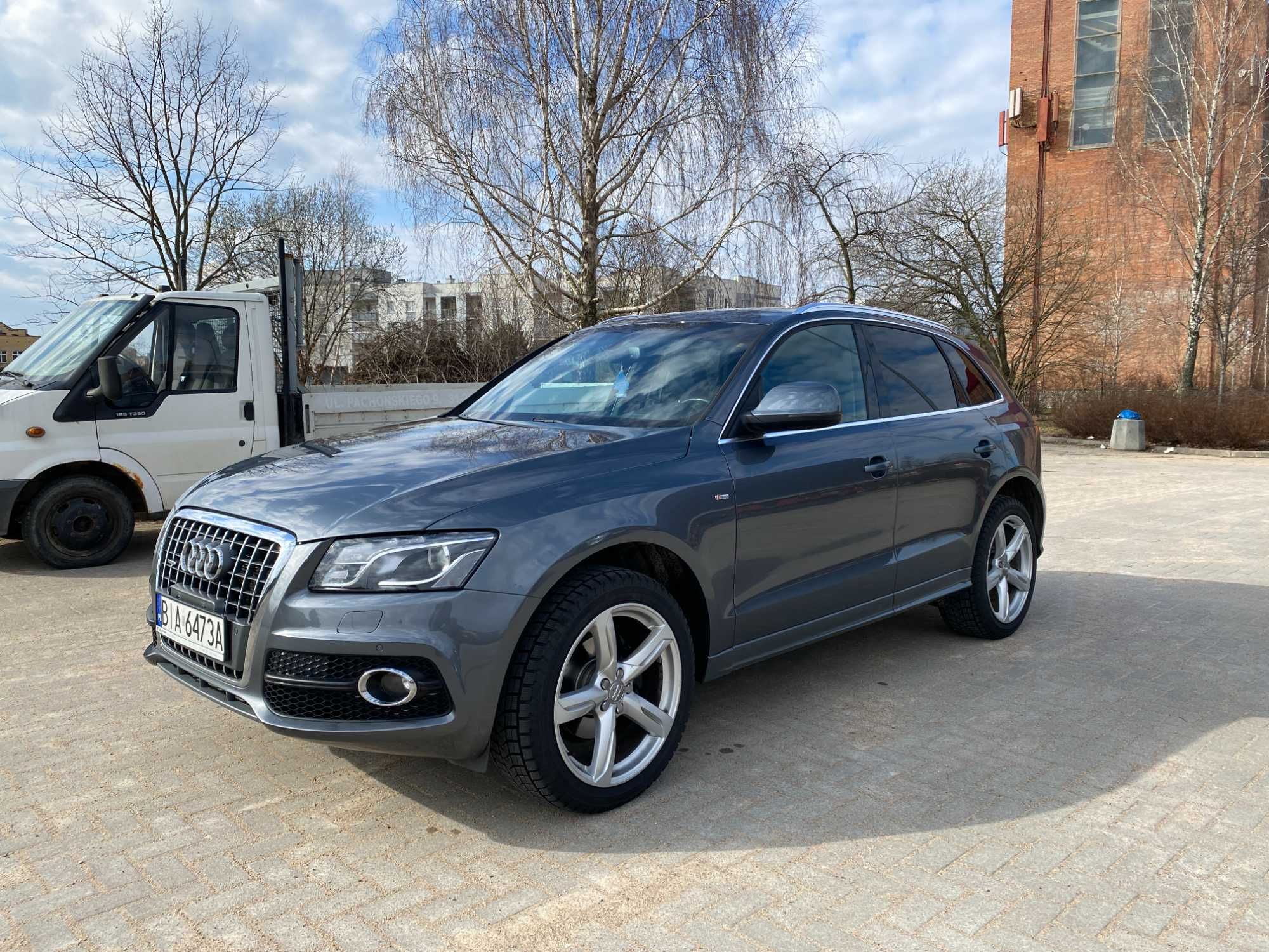 Audi Q5 2.0 T S-line 2012 r panorama 8 biegowa skrzynia Quattro