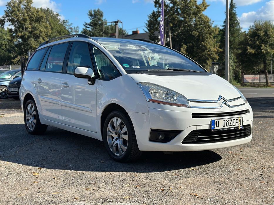 Citroën C4 Picasso LPG, zarejestrowany, 7 miejscowy, dobrze wyposażony