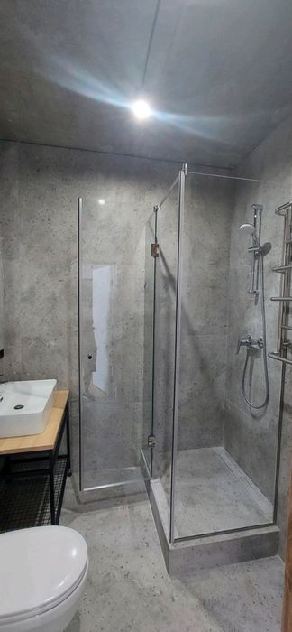 Душова кабіна, перегородки перила двері вироби зі скла загартованного