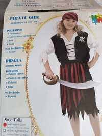 Fato de carnaval pirata menina