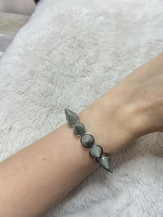 Bransoletka ćwieki glam rock glamour aesthetic alternative casual 29