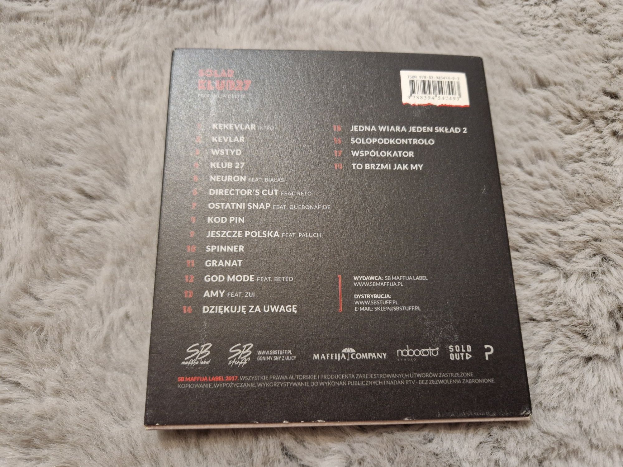 Solar Klub 27 CD Rap Hip Hop wersja preorder