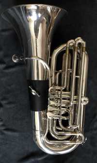 Tuba Jupiter Bb 4 wentyle srebrna