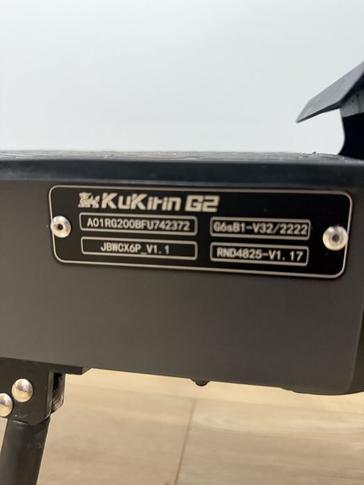 Hulajnoga KuKurin G2 55 km/h