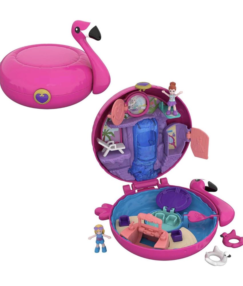 Polly pocket фламинго