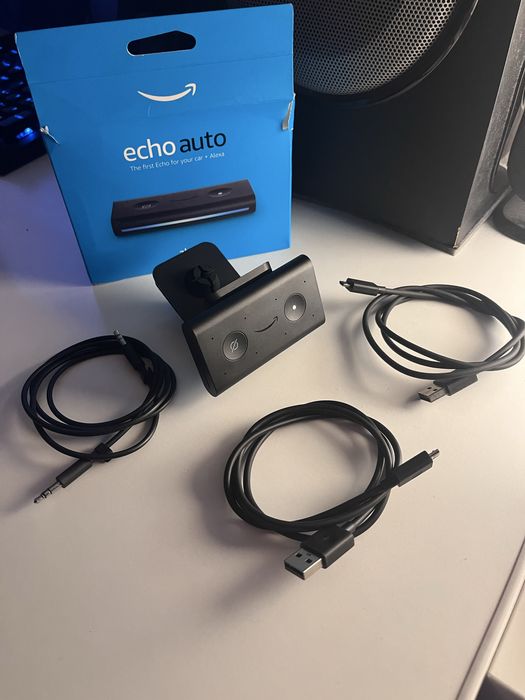Amazon echo auto | asystent Alexa / Zestaw głośnomówiący do samochodu