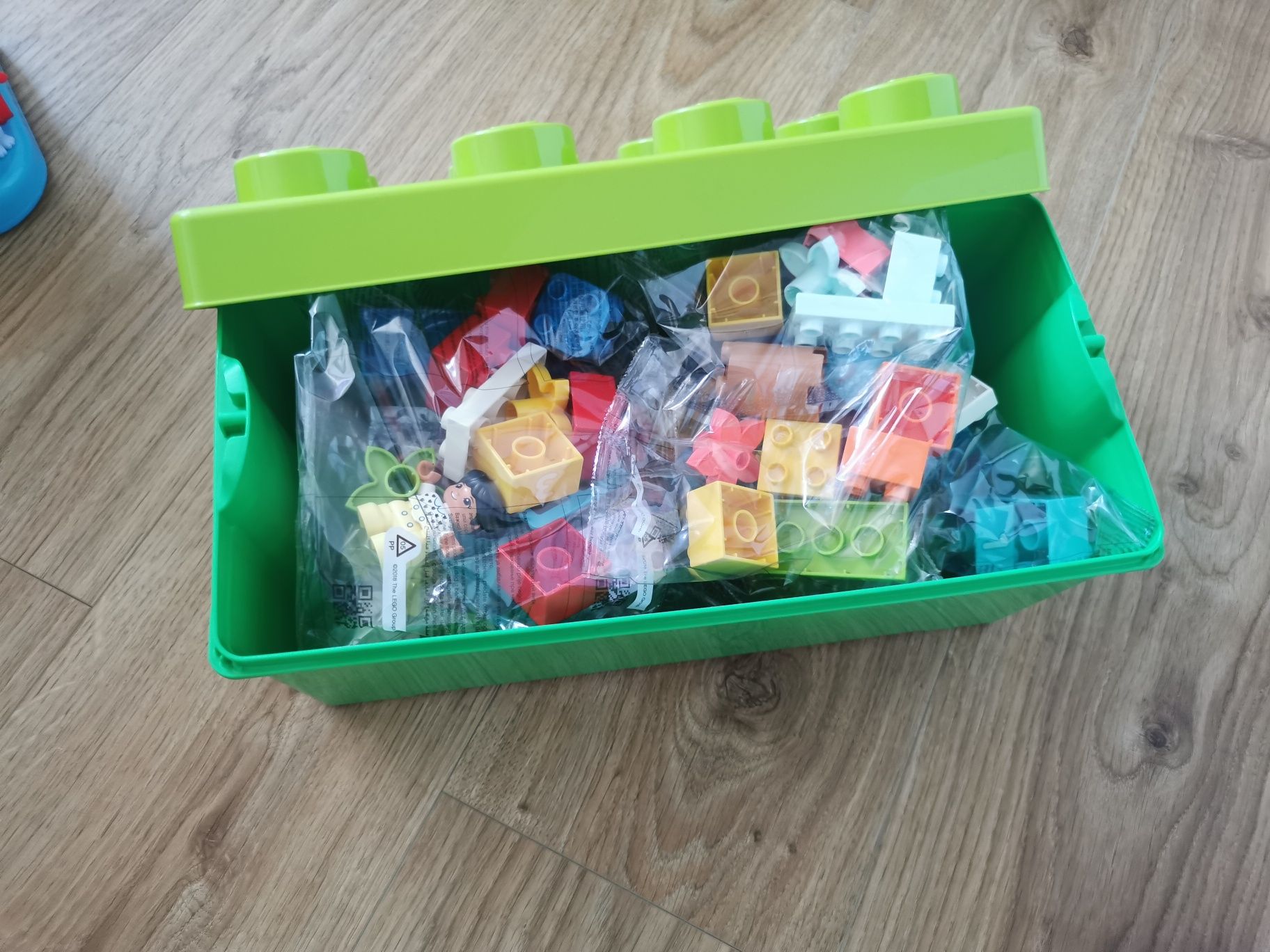Lego Duplo zielone pudełko