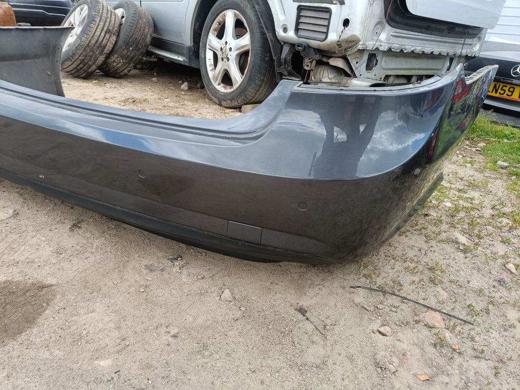 Zderzak tył Mercedes w212 AMG C755 Szary Kompletny PDC Wysyłka