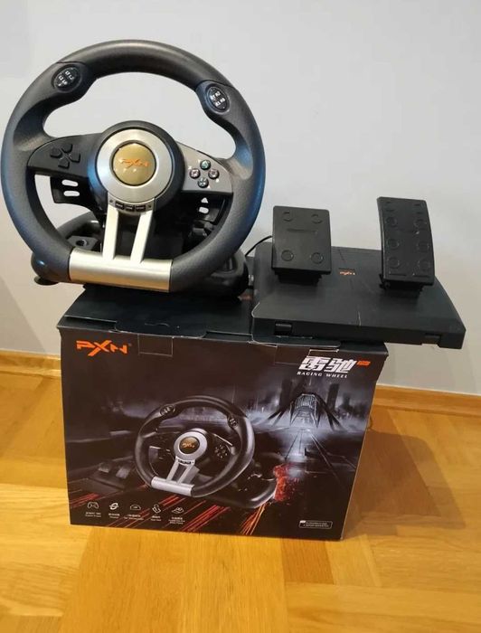 Игровой руль с коробкой передач pxn v3 pro для ps4 пк геймерське кермо