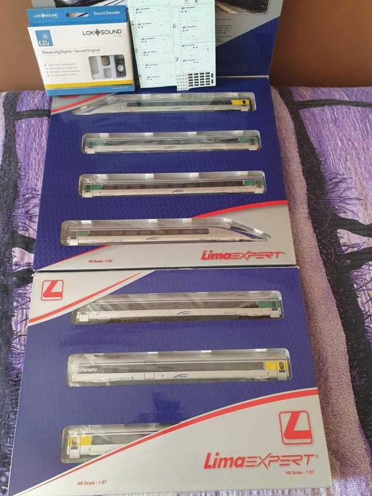 LIMA EXPERT ETR610 -zestaw 7 członów naED250  PKP ICC Pendolino H0