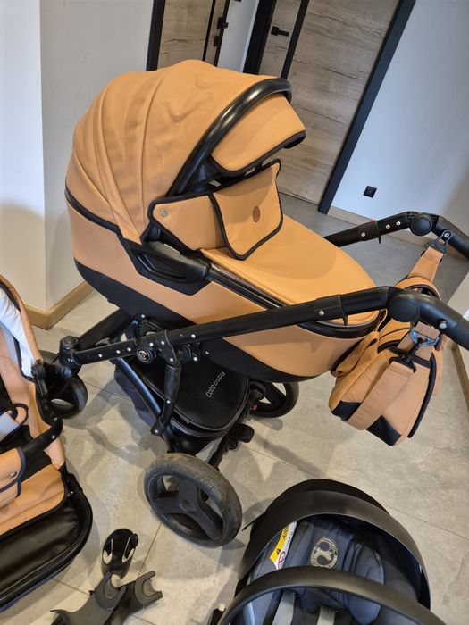 Sprzedam wózek Coto Baby Quara + fotelik Cybex