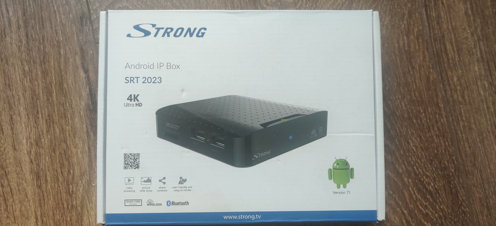 Медиаплеер STRONG 4K Android SRT 2023