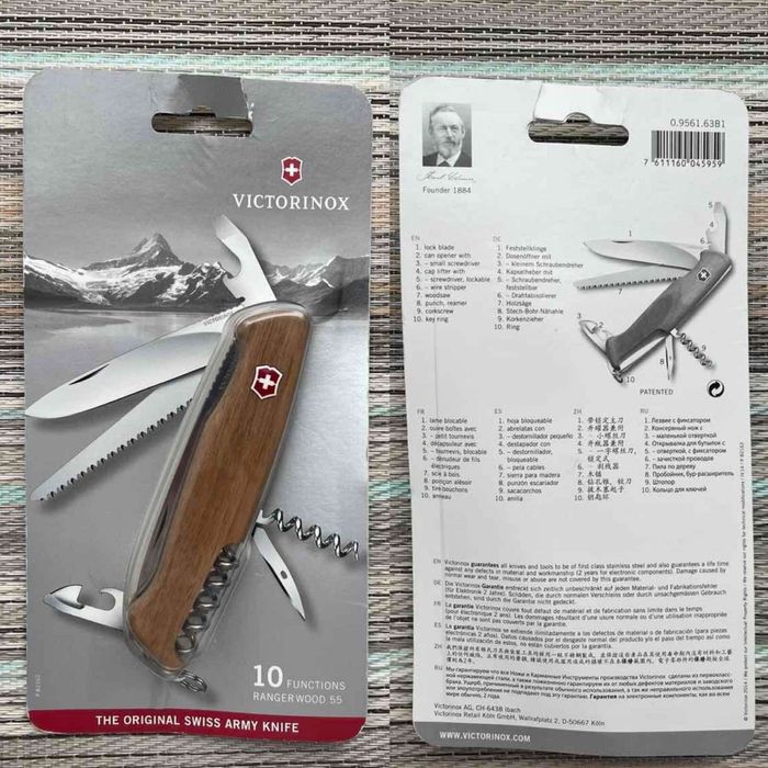 Складний ніж Victorinox RangerWood 55