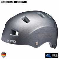 Kask rowerowy KED RISCO Szary City "M" (54-58cm)