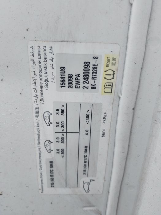 Klapa bagażnika Opel Vivaro Zafira D 2021r.