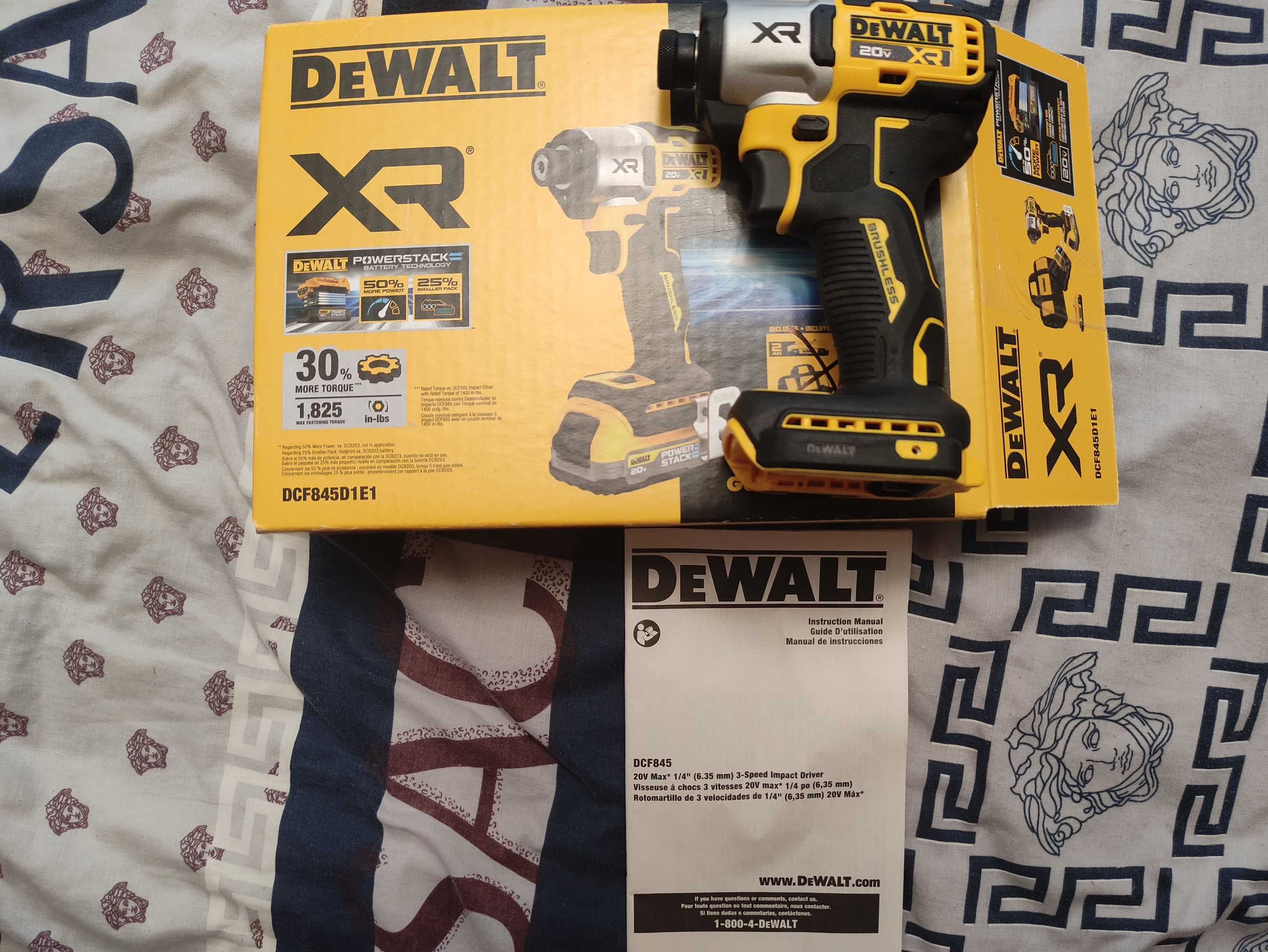 Імпакт Dewalt DCF845B 18/20v XR