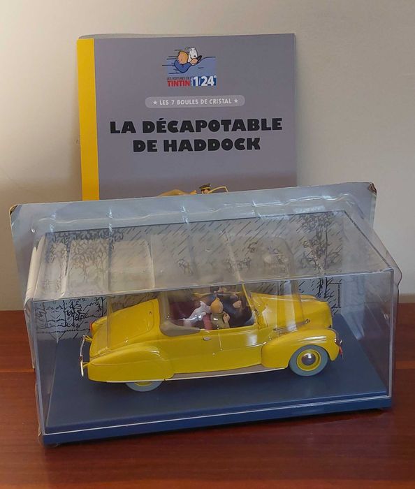 Carro da colecção Tintin. Escala 1:24