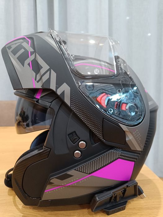 Capacete MT ATOM QUARK Matt Pink
