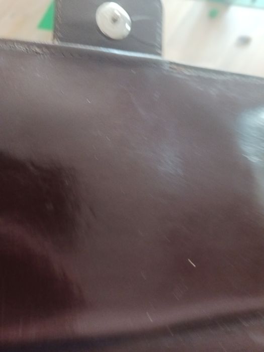 Torebka skórzana VIntage ze skóry czekoladowa brazowa