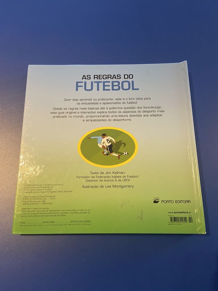 Livro Pop up - As Regras do Futebol