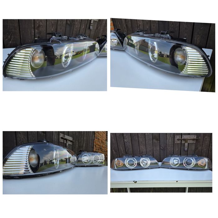 Regeneracja lamp przednich reflektorów BMW E39 xenon H7 regulatory itp