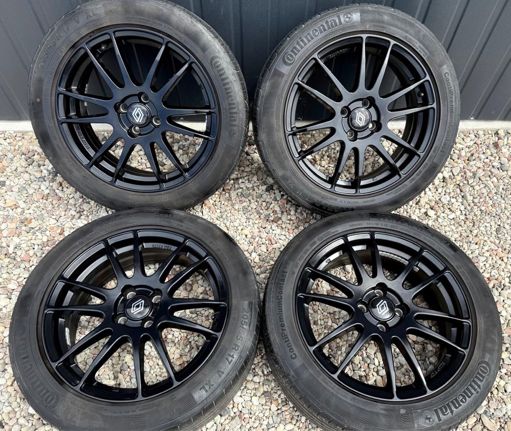 AluFelgi 17” 4x100 Renault Clio - Megane - Captur - Scenic Dacia