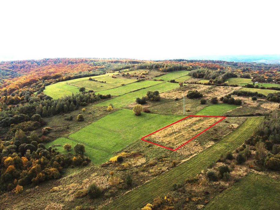 Widokowa działka 35 ar Makowiska