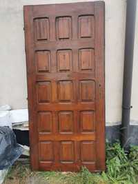 Drzwi zewnętrzne  drewniane