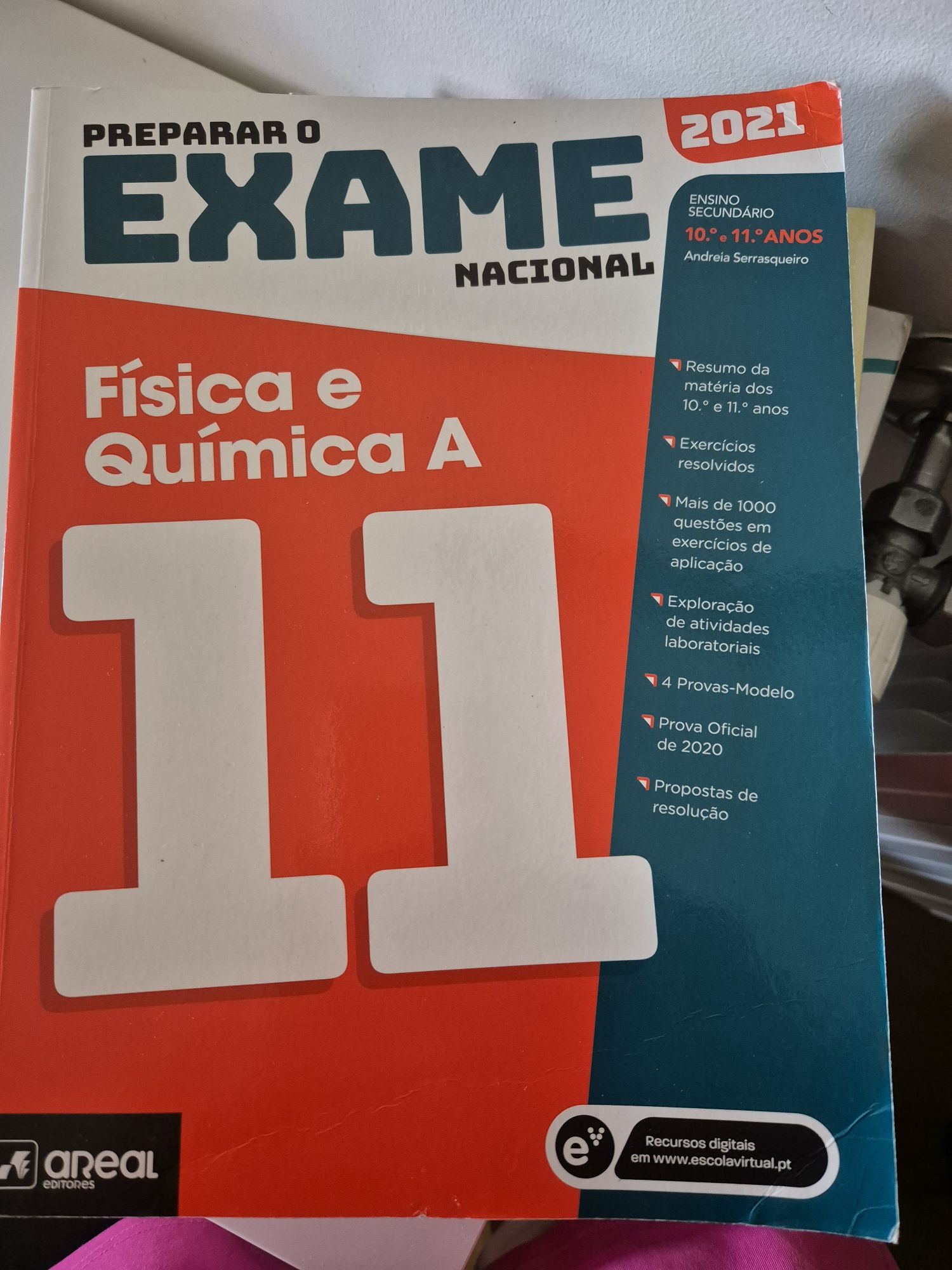 Cadernos de exercícios fisico quimica 11ano