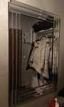 Duże lustro Glamour strebrne 120x80