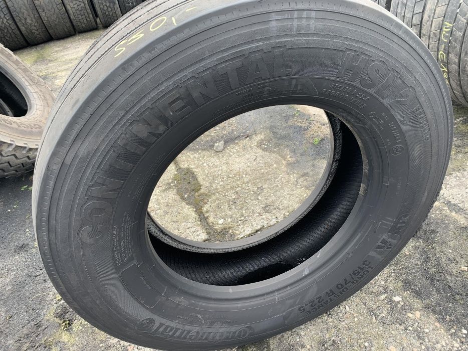 315/70R22.5 OPONA CONTINENTAL HSL2 HSL 2 przód ECO PLUS przód możliwa