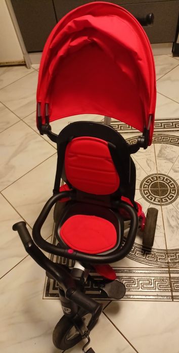 Велосипед детский Qpley с родительской ручкой